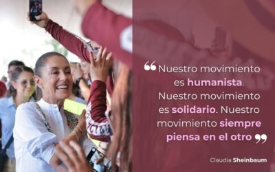 Claudia regresa a Michoacán