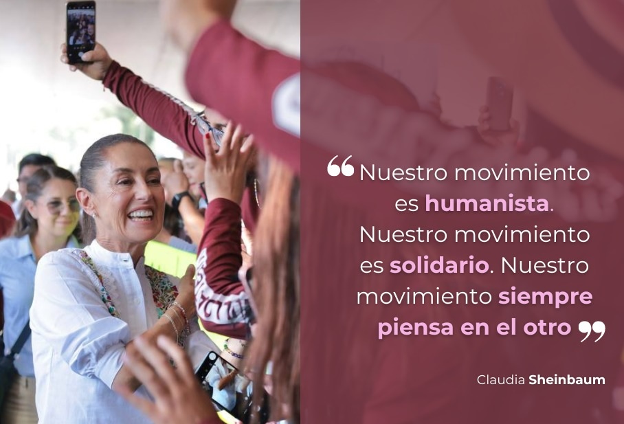 Claudia regresa a Michoacán