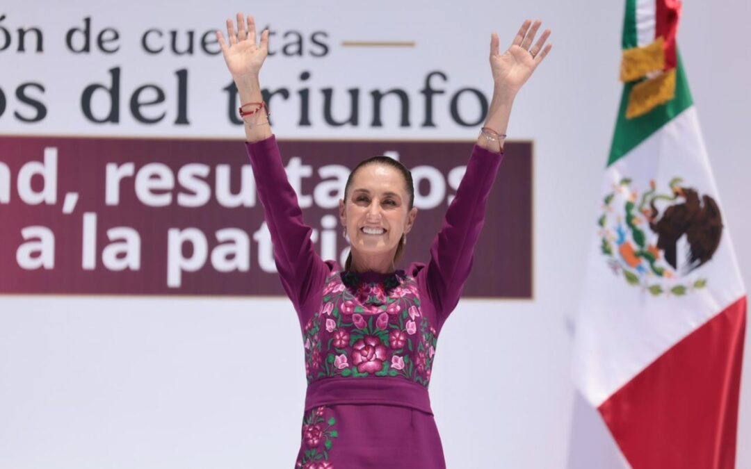 Michoacán: bienestar, justicia y soberanía, ejes de la rendición de cuentas de la presidenta Claudia Sheinbaum Pardo