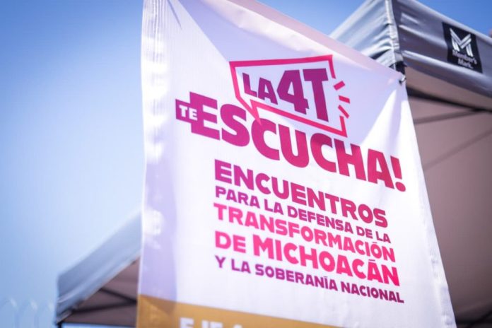 ¡La 4T te Escucha! Encuentros para la Defensa de la Transformación de Michoacán