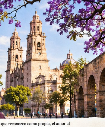 Imagen alusiva a Morelia, Michoacán.